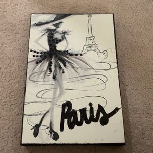 Paris canvas decor